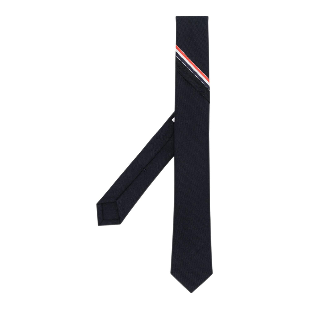Club21 - Thom Browne - Grosgrain Stripe Tie Men - TIES - Navy