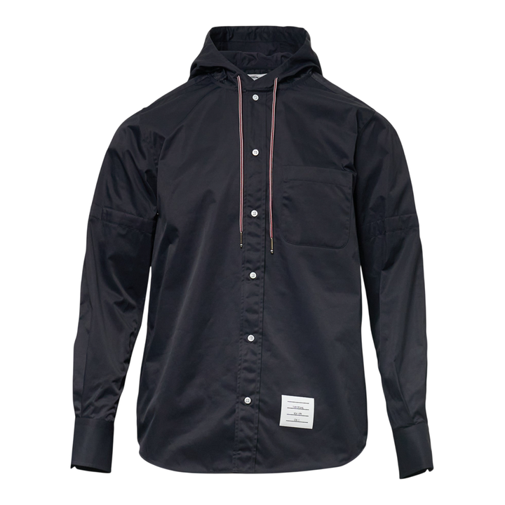 Hooded Straight Fit Shirt