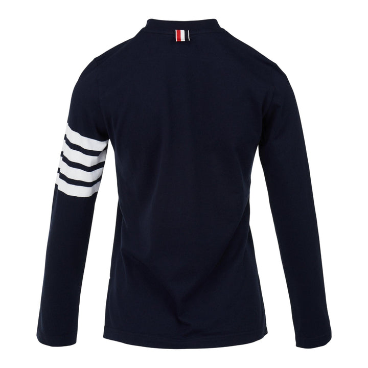 Club21 - Thom Browne - Jersey 4-Bar Long Sleeve Tee Women - TEES - Navy