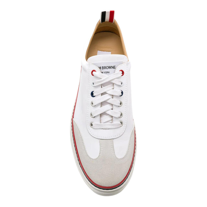 Club21 - Thom Browne - Lo-Top Trainer On RWB Cupsole Men - SNEAKERS - White