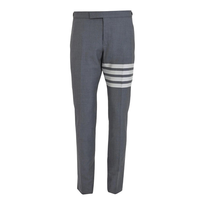 Club21 - Thom Browne - Low Rise Trousers In Engineered Men - PANTS - Grey