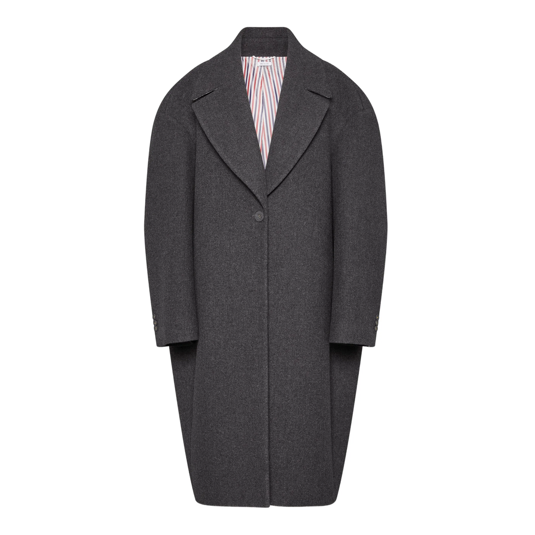 Melton Cocoon Coat