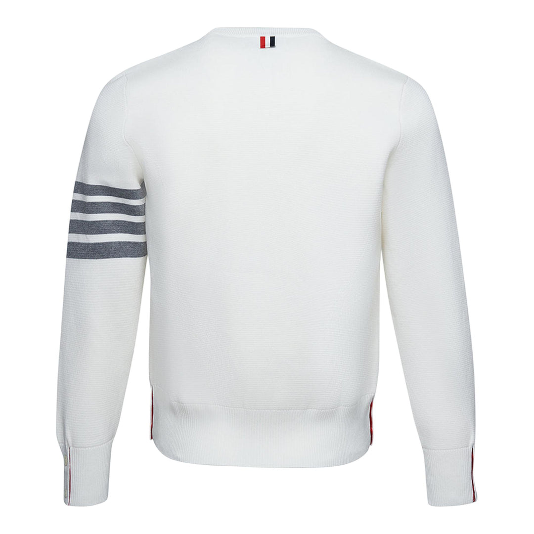 Thom-Browne-Milano-Stitch-Crew-Neck-Pullover-White-2