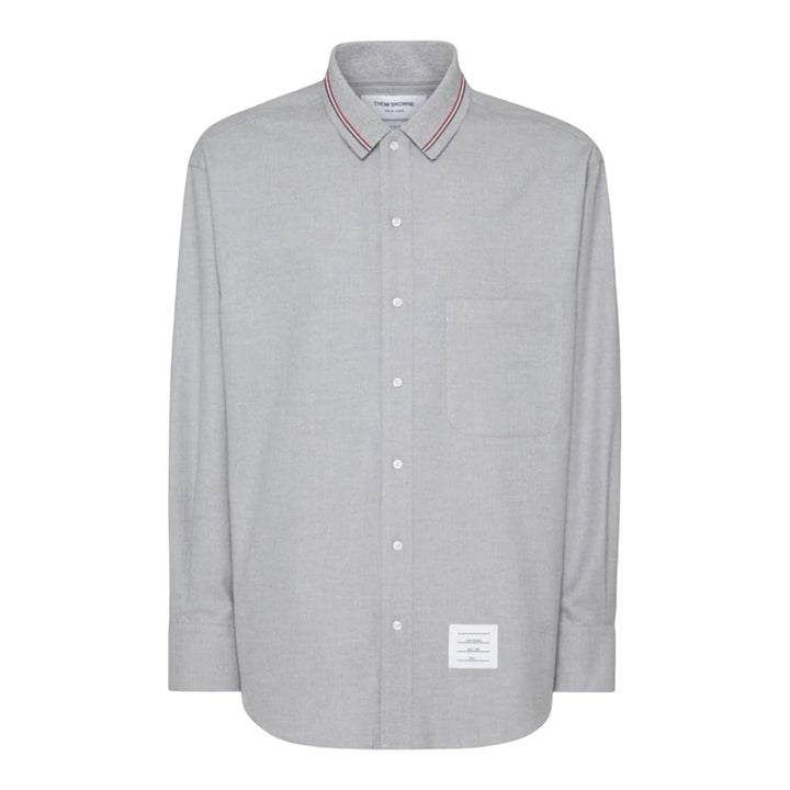 Club21 - Thom Browne - Oversized Long Sleeve Shirt Men - SHIRTS - Grey