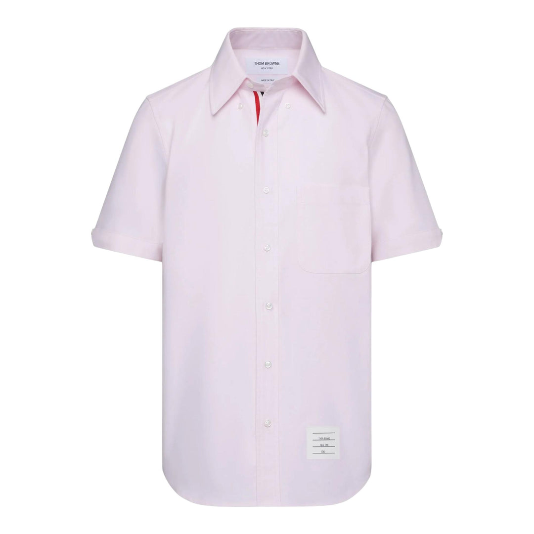 Club21 - Thom Browne - Oxford Short Sleeve Shirt Men - SHIRTS - Pink
