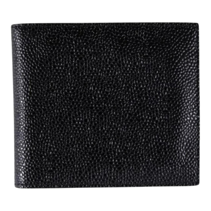 Club21 - Thom Browne - Pebble Grain Bifold Men - WALLETS - Black