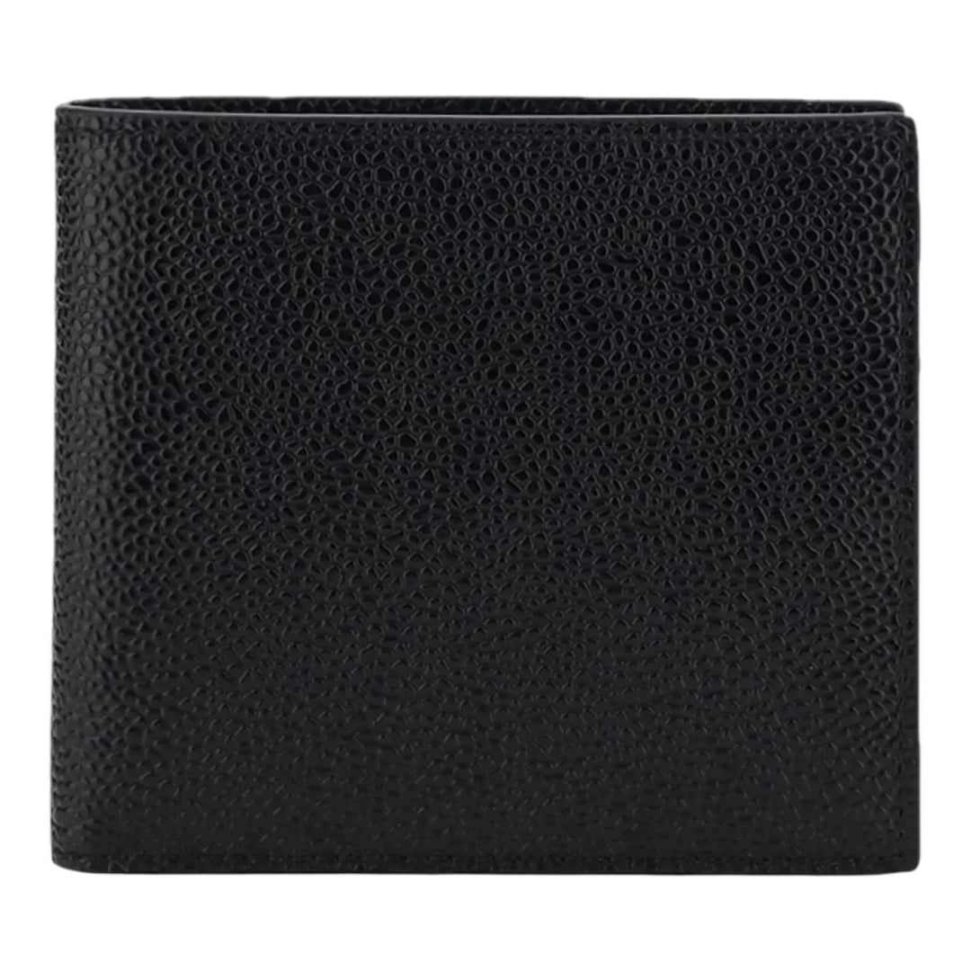 Club21 - Thom Browne - Pebble Grain Bifold Men - WALLETS - Black