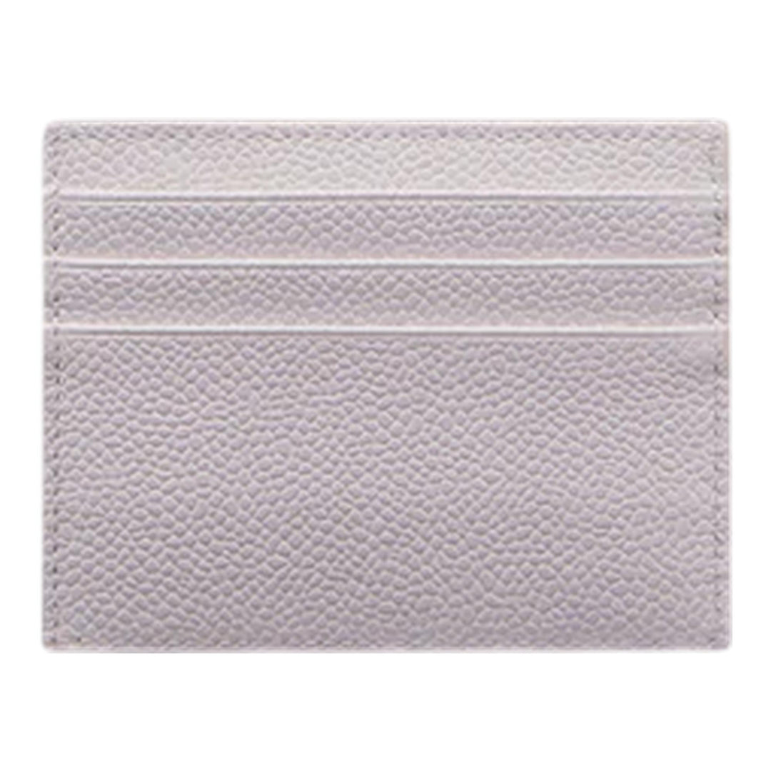 Club21 - Thom Browne - Pebble Grain Note Compartment Card Holder Men - CREDIT CARD SLIP - Pink