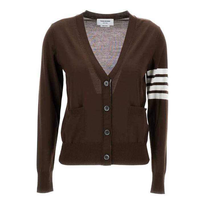 Relaxed Fit V-Neck Cardigan