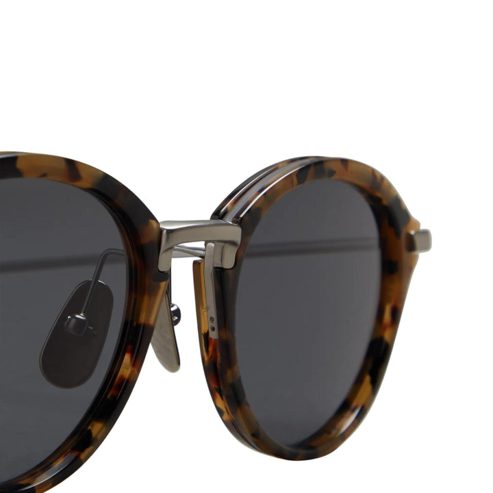 Club21 - Thom Browne - Round Sunglasses In Acetate Unisex - EYEWEAR - Brown