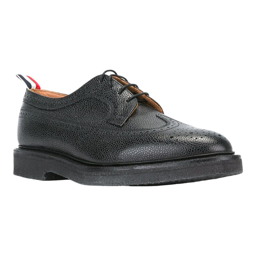 Club21 - Thom Browne - Rubber Sole Longwing Brogue Men - FLATFORMS - Black