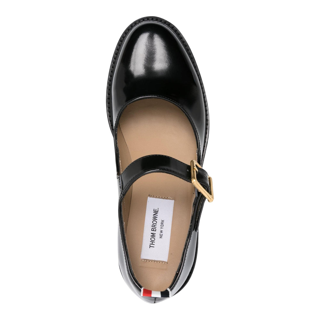 Club21 - Thom Browne - Spazzolato Micro Sole Thom John Women - FLAT SHOES - Black