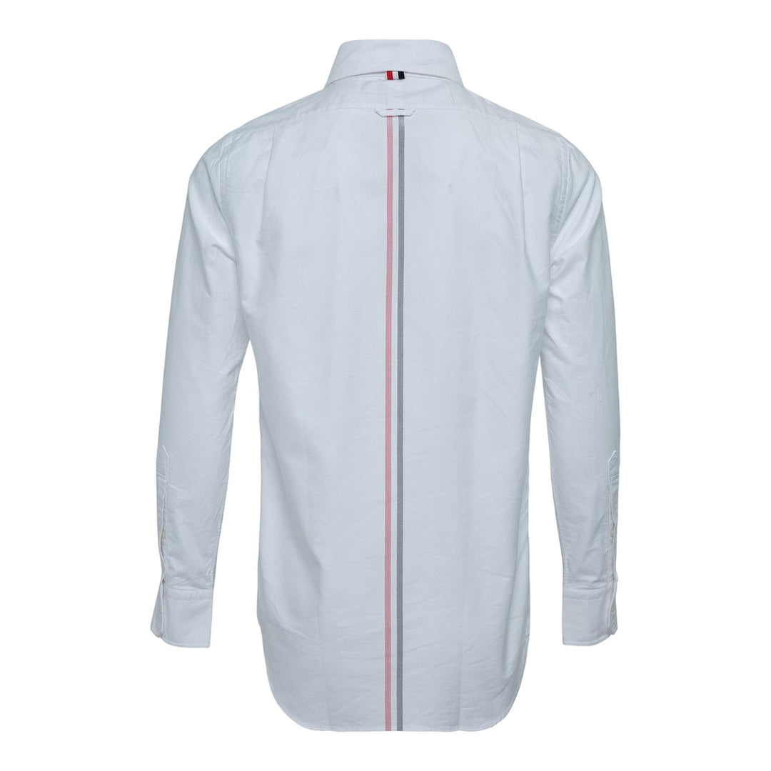 Club21 - Thom Browne - Straight Fit Button Down Shirt Men - SHIRTS - White