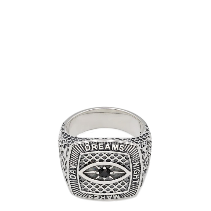 Champion Ring Black Eye 925 Sterling