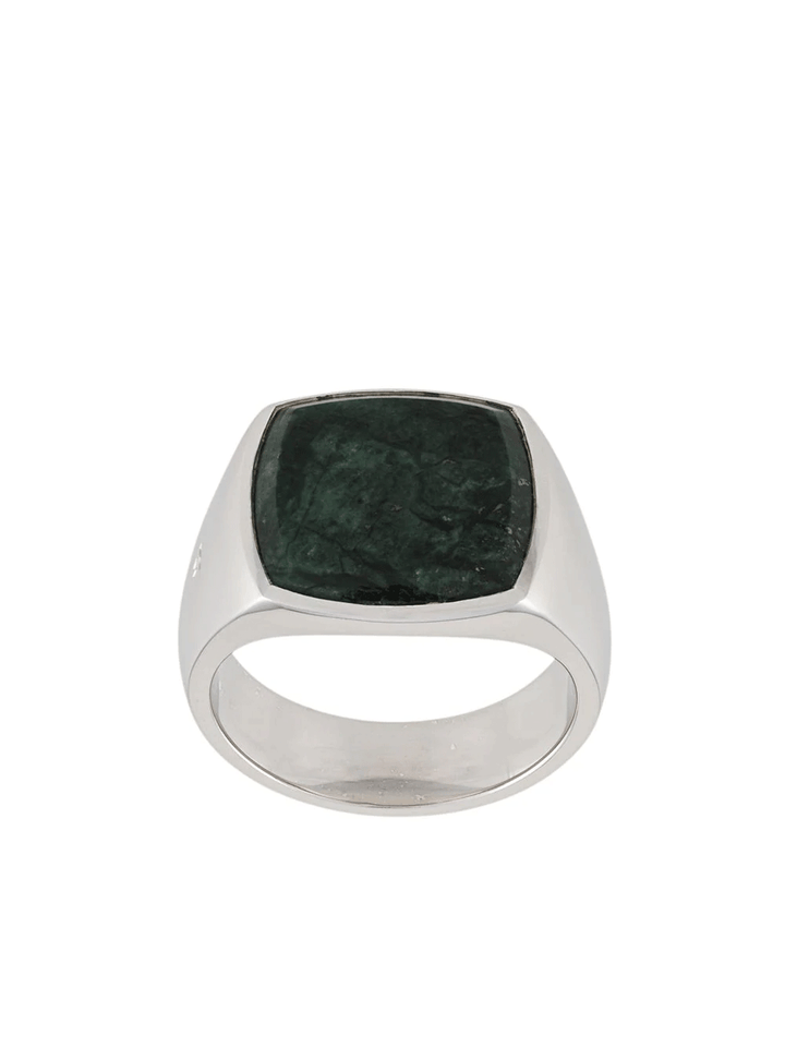 Tom-Wood-Cushion-Green-Marble-Ring-Silver-1