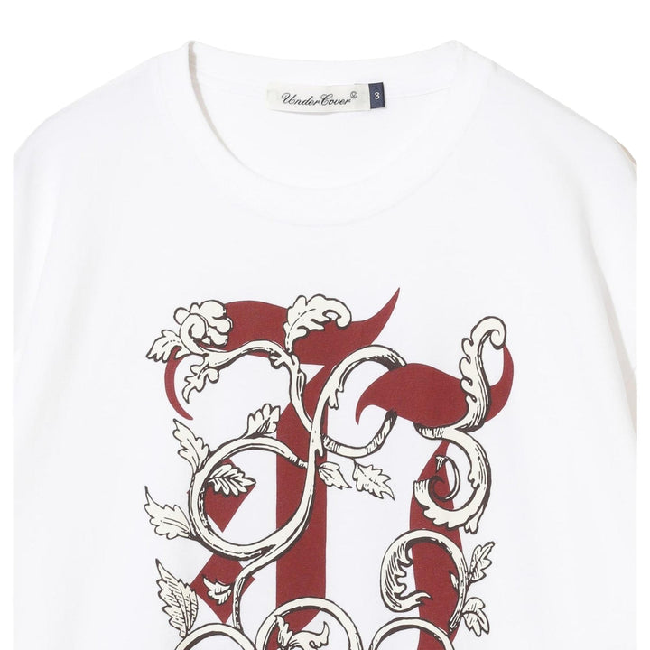 Club21 - UNDERCOVER - Short Sleeve Script Tee - TEES - White