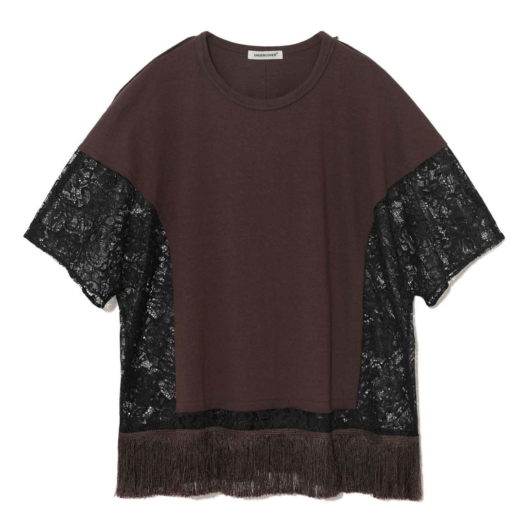 Side Lace Panel T-Shirt