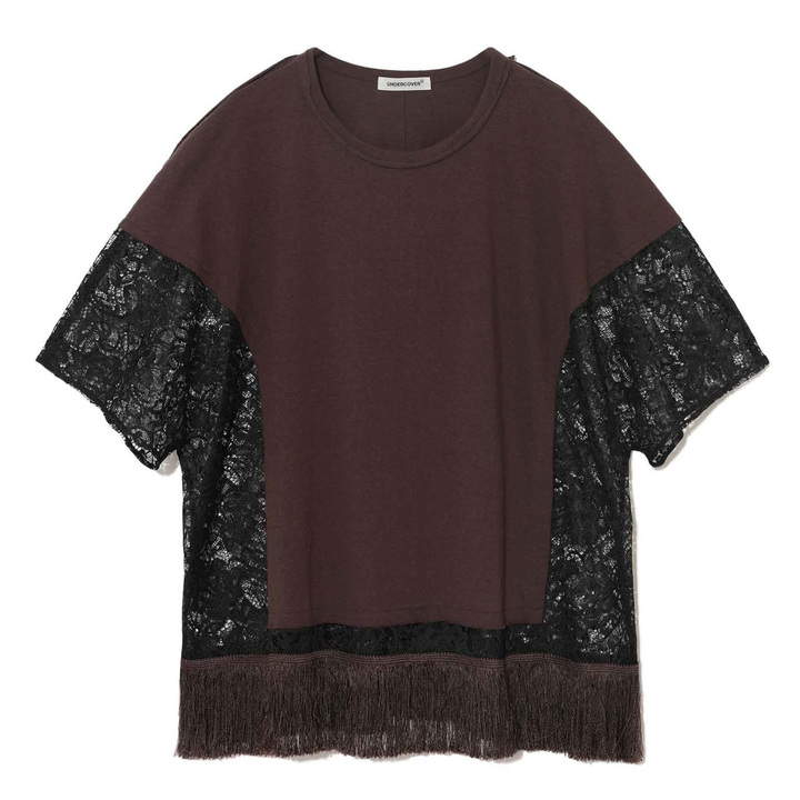 Side Lace Panel T-Shirt