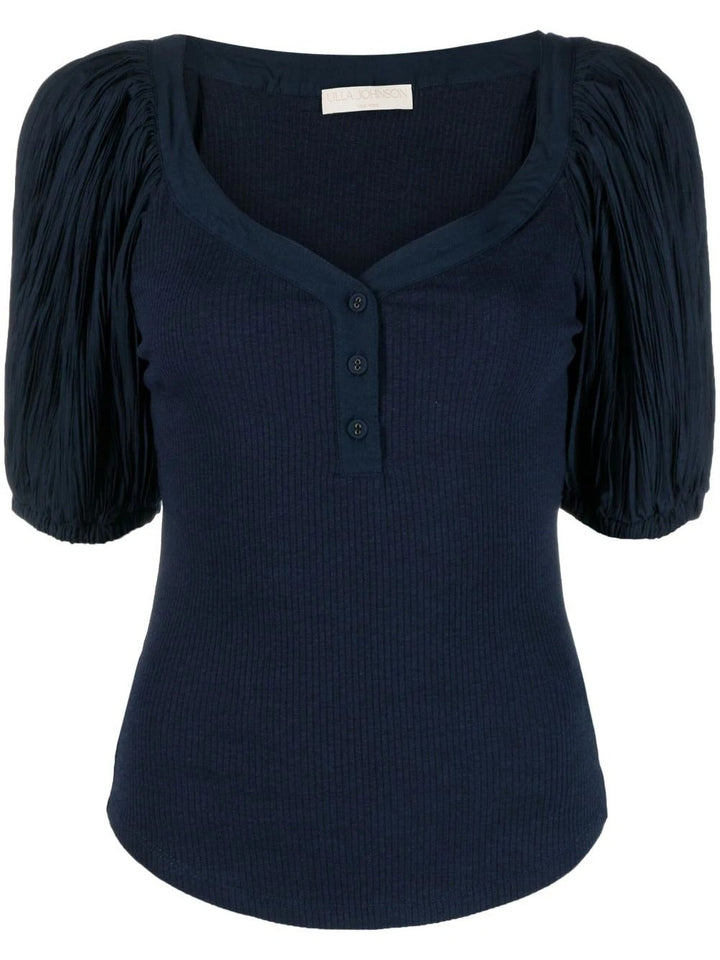 Ulla Johnson Marika Top Navy 1