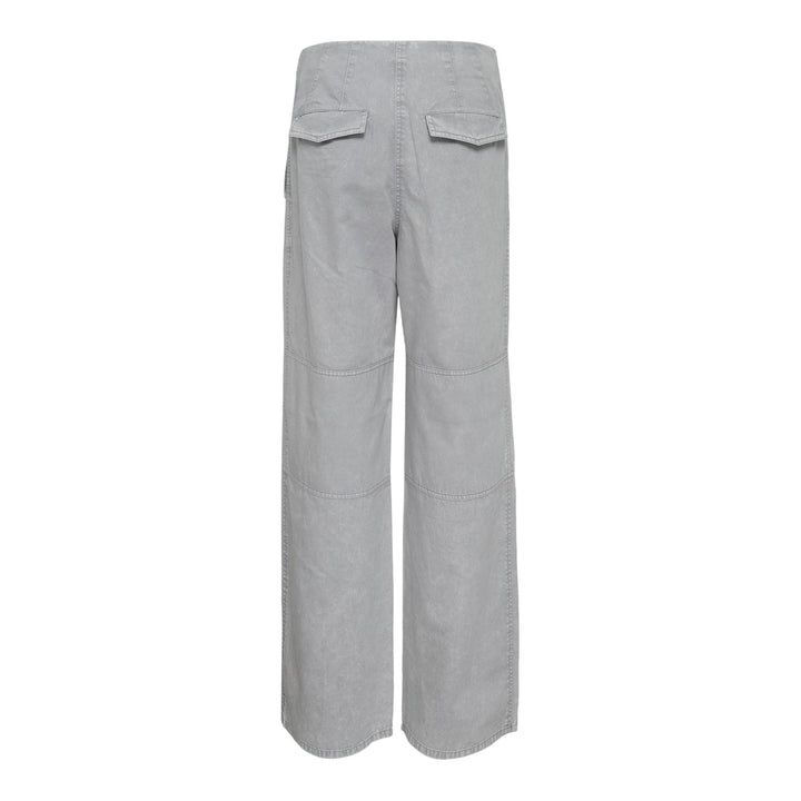 Club21 - Ulla Johnson - Casey High Waisted Tied Ankle Length Pants - PANTS - Grey