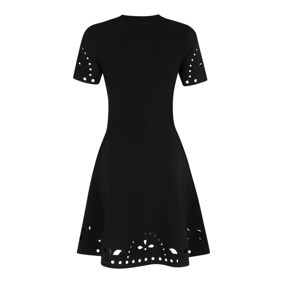 Club21 - Ulla Johnson - Fania Short Sleeve Knit Mini Dress - WOVEN DRESSES - Black