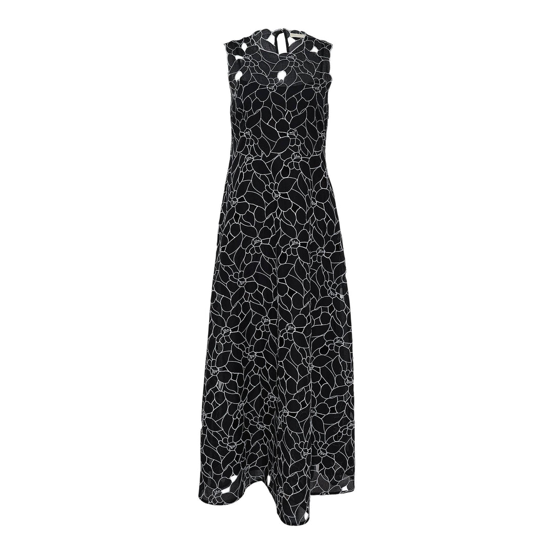 Club21 - Ulla Johnson - Kiana Sleeveless Midi Dress - WOVEN DRESSES - Black