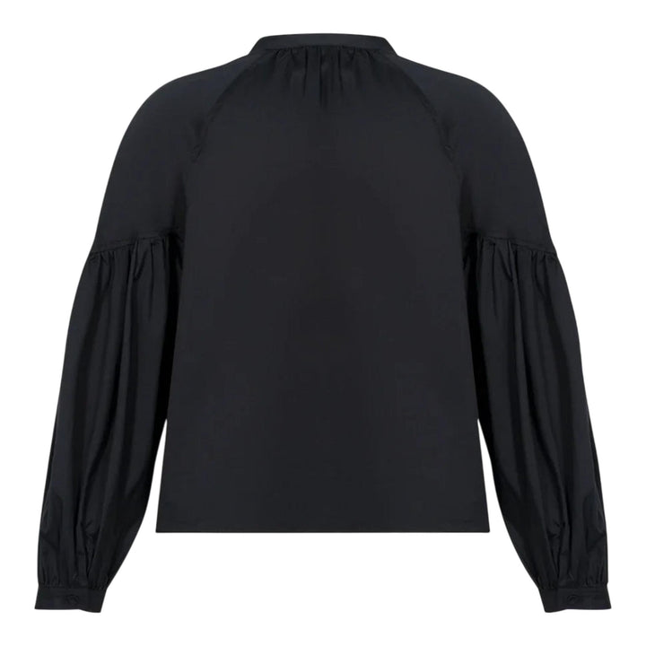 Club21 - Ulla Johnson - Rowena Long Sleeve Blouse - BLOUSES - Black