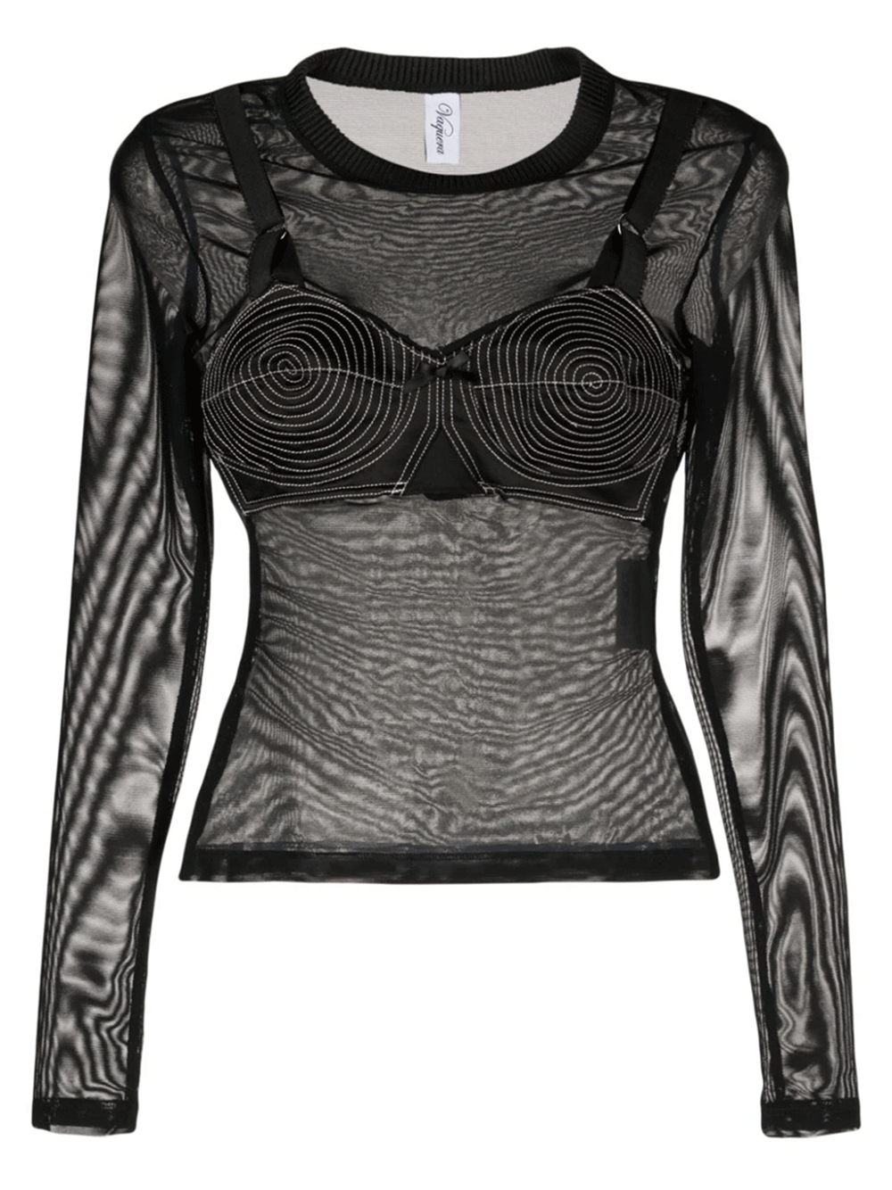 VAQUERA-Womens-Bullet-Bra-Top-Woven-Black-1