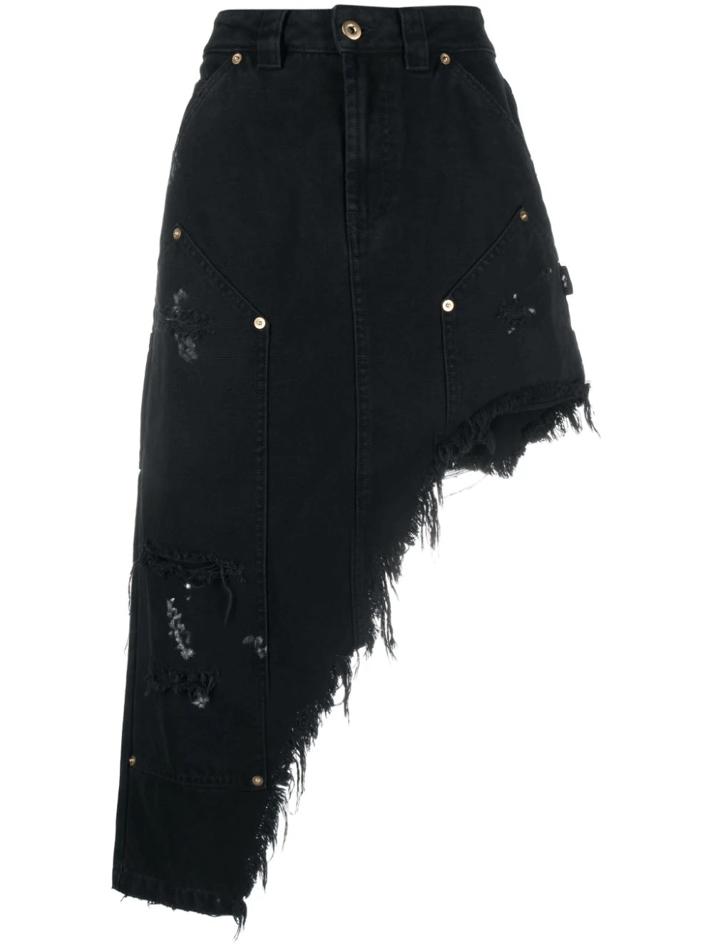 VAQUERA-Womens-Workwear-Skirt-Woven-Black-1