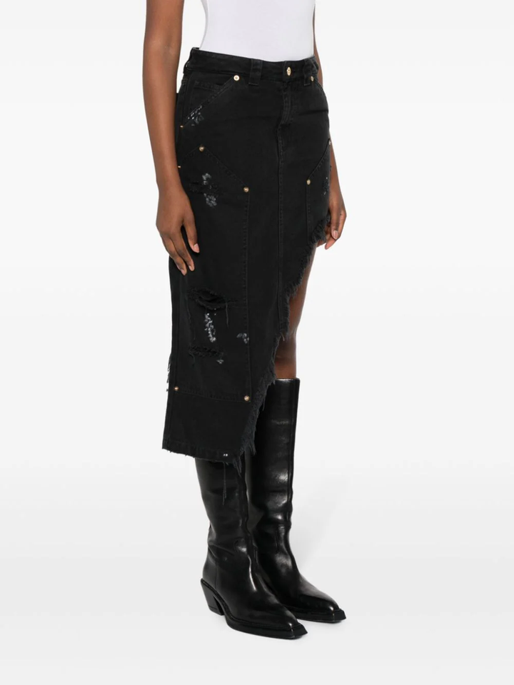 VAQUERA-Womens-Workwear-Skirt-Woven-Black-3
