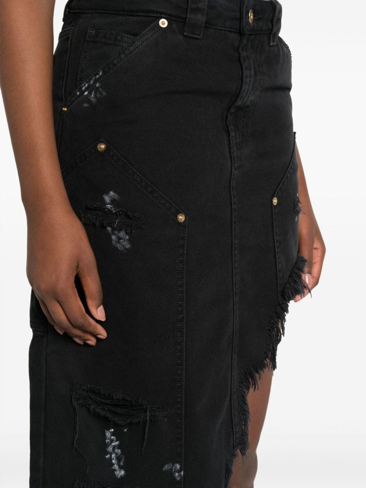 VAQUERA-Womens-Workwear-Skirt-Woven-Black-5