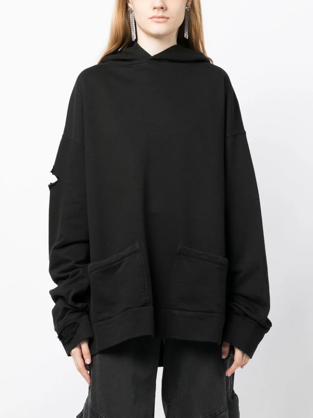 We11Done-Black-Distressed-Vintage-Pocket-Sweatshirt-Black-3