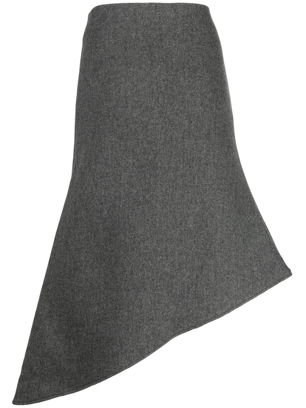 We11done-Grey-Wire-Detail-Unbalanced-Dress-Grey-2