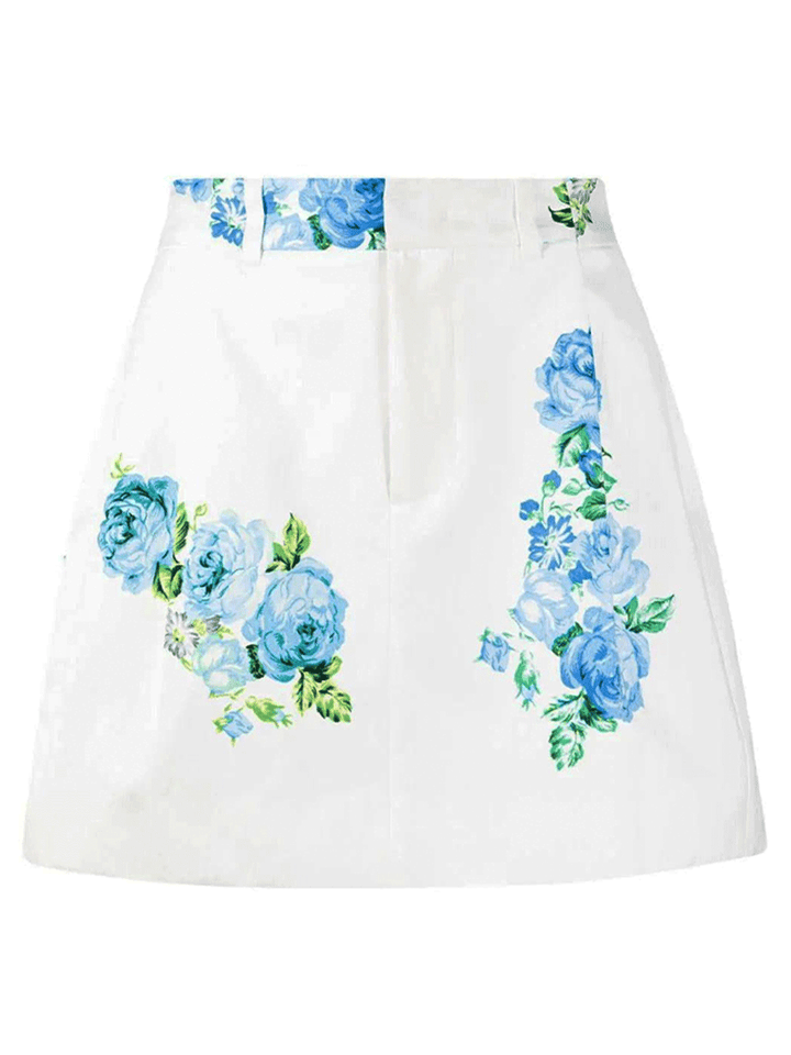 We11done-White-All-Over-Printed-Low-Rise-Skirt-White-1