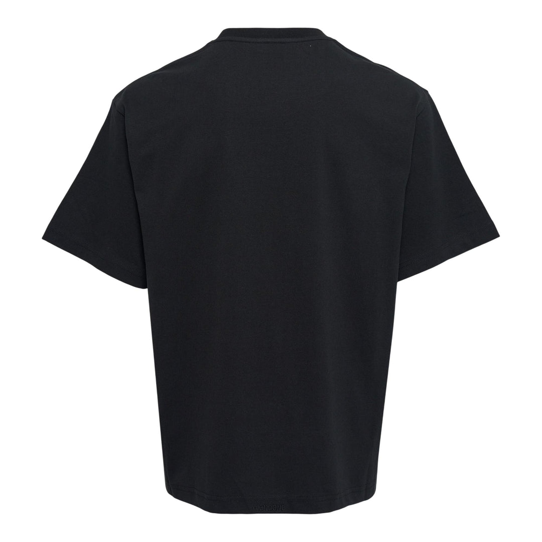 Club21 - We11done - Black Multilogo T-Shirt - TEES - Black