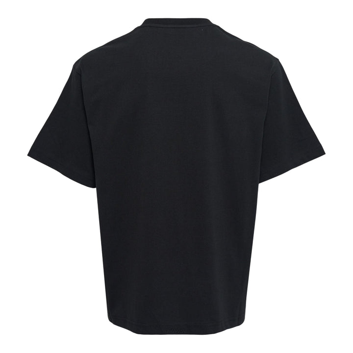Club21 - We11done - Black Multilogo T-Shirt - TEES - Black