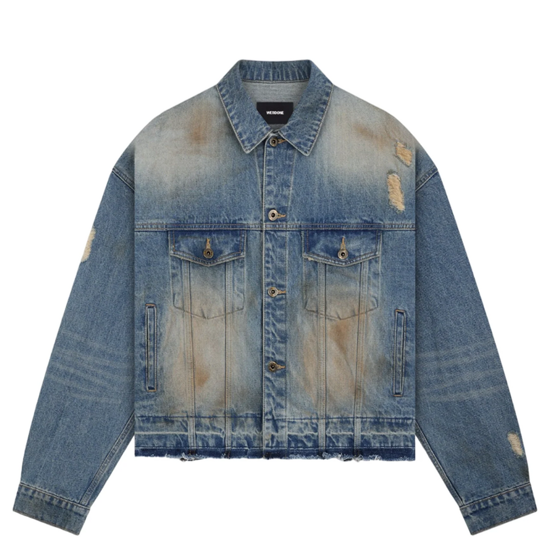 Blue Washed Denim Jacket