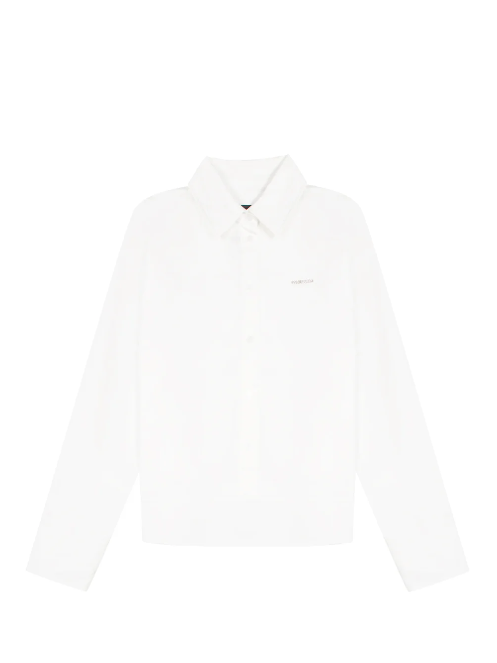 We11done_White_Womens_Simply_Cotton_Shirt-White