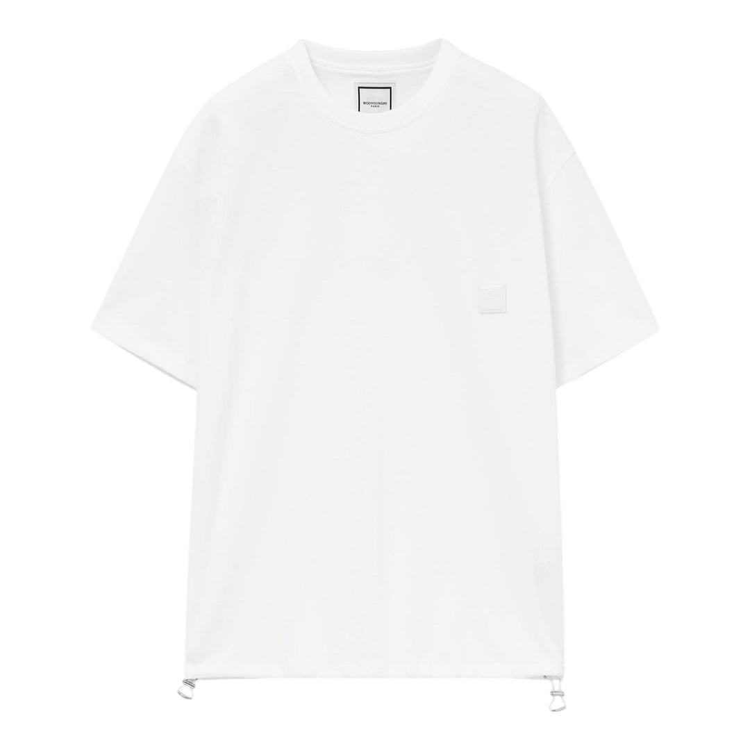 Club21 - Wooyoungmi - Classic Small Wym Patch Tee - TEES - White