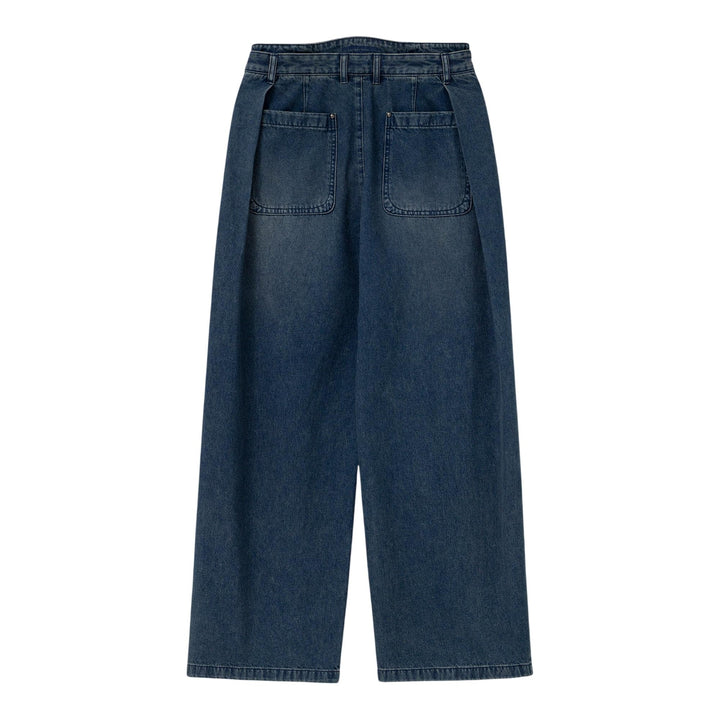 Club21 - Wooyoungmi - Soft Washed Baggy Jeans - JEANS - Blue