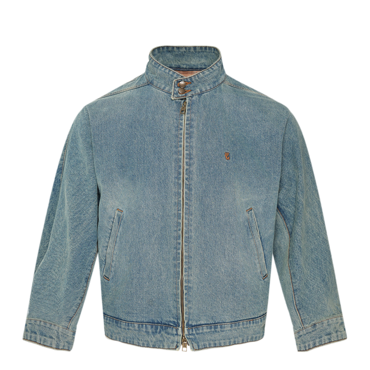 Washed Denim Blouson