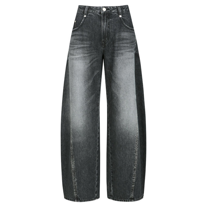 High-Waist Wide Jeans