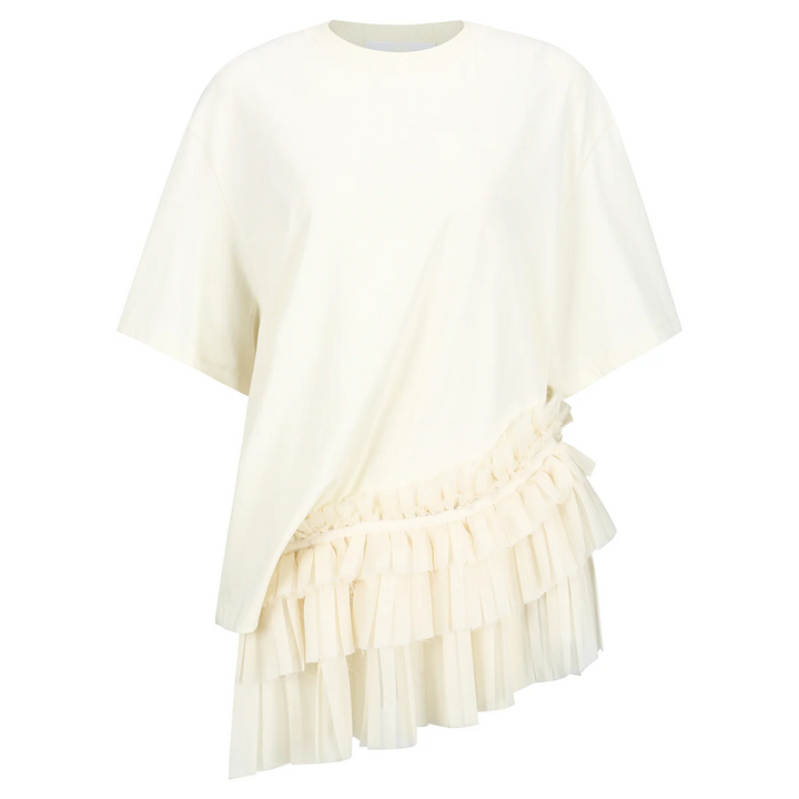 Pleates Detail Layered Top