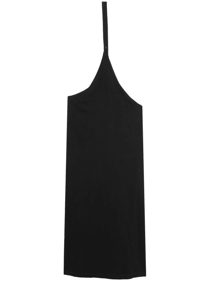 Y's-Assymetric-Jumper-Dress-Black-1