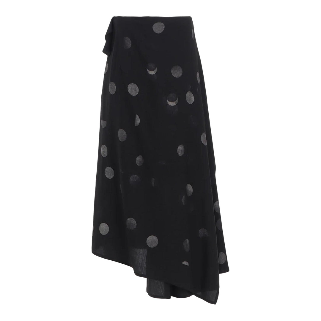 Club21 - Y's - Asymmetry Skirt - SKIRTS - Charcoal
