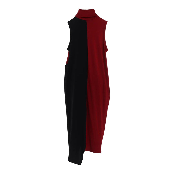 Club21 - Y's - Combination High Neck Dress - WOVEN DRESSES - Red