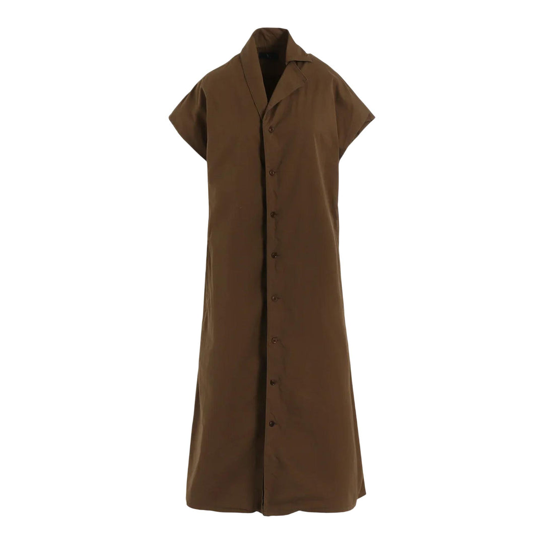 Club21 - Y's - French Sleeve Dress - WOVEN DRESSES - Beige