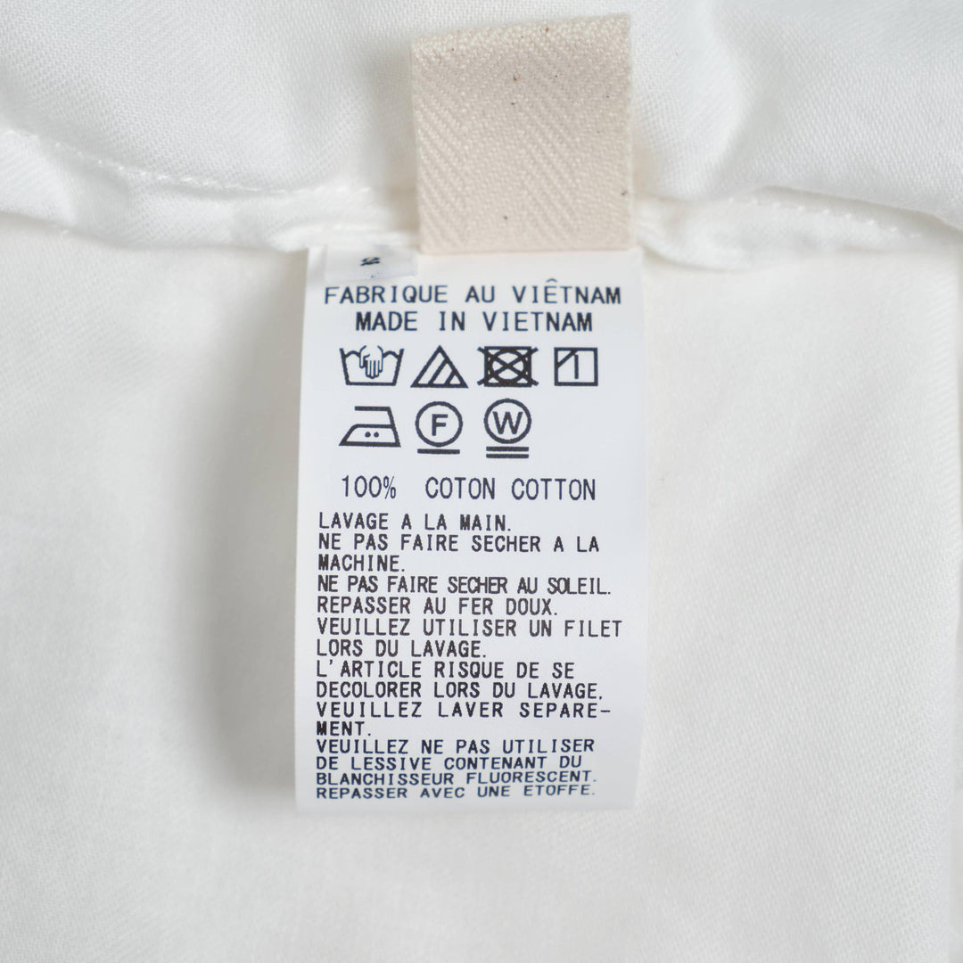 Club21 - Y's - Half Sleeve Box Shirt - BLOUSES - White