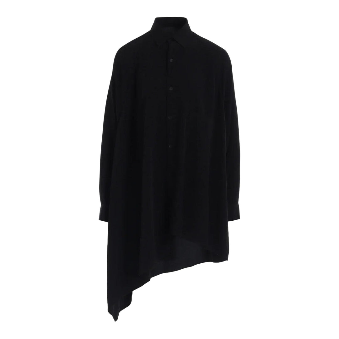 Club21 - Y's - Raglan Long Sleeve Blouse - BLOUSES - Black