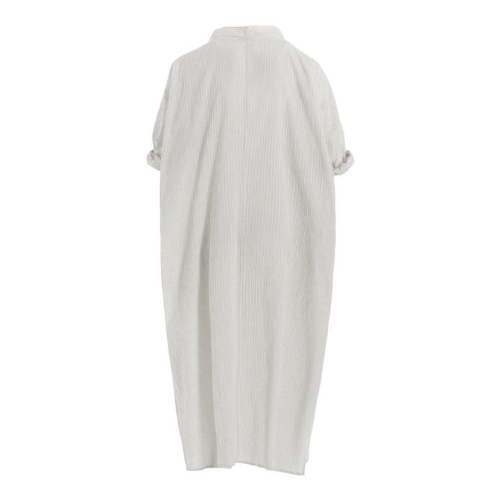 Club21 - Y's - Rolled Up Half Sleeve Dress - WOVEN DRESSES - Off-White